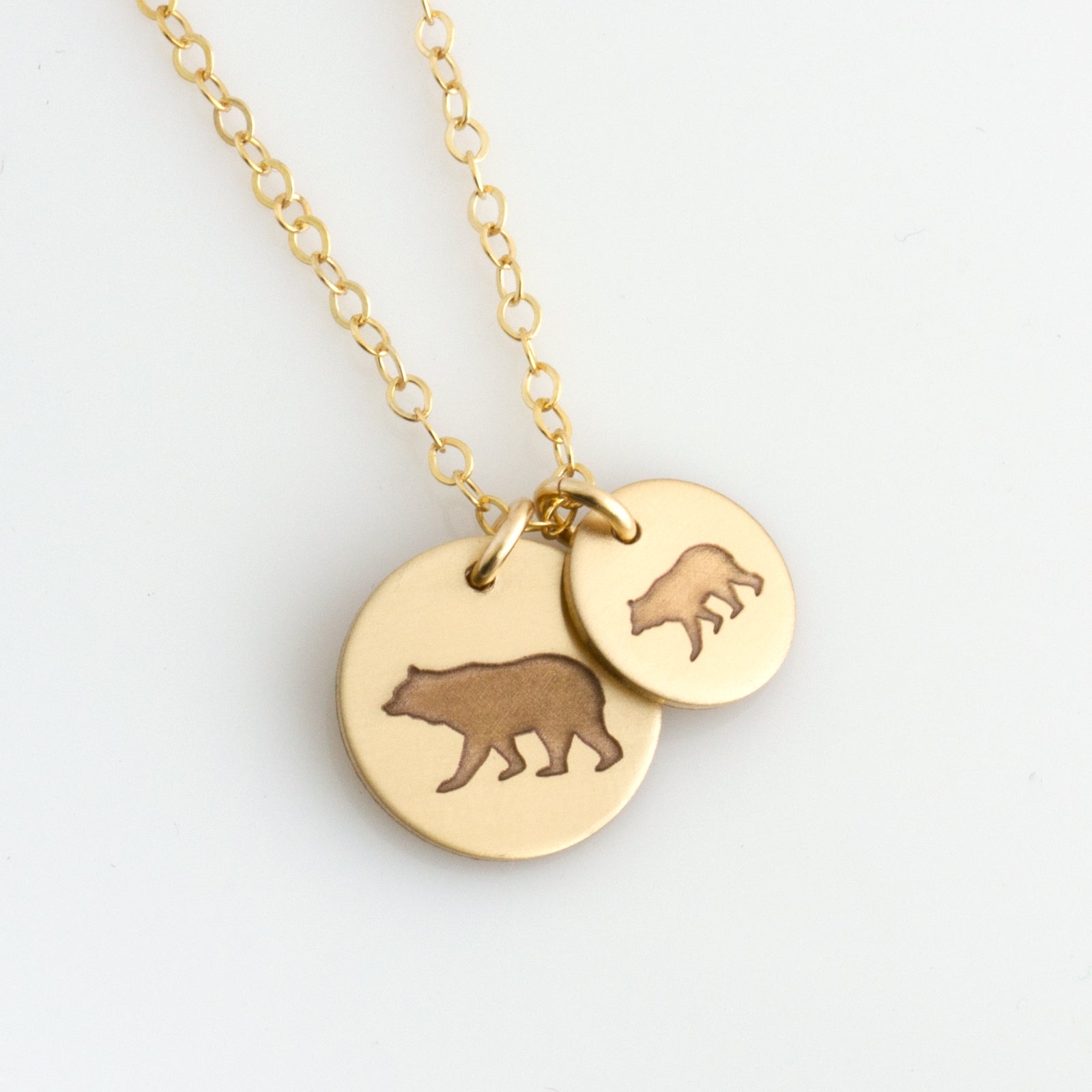 Small Golden Bear Pendant – Jack Seibert Jewelers