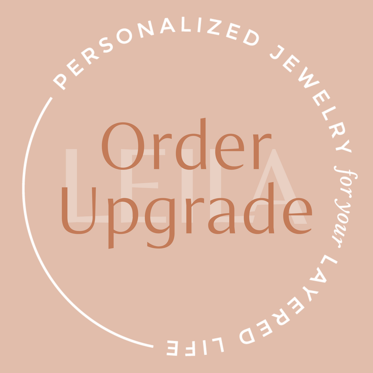 Order Upgrade
