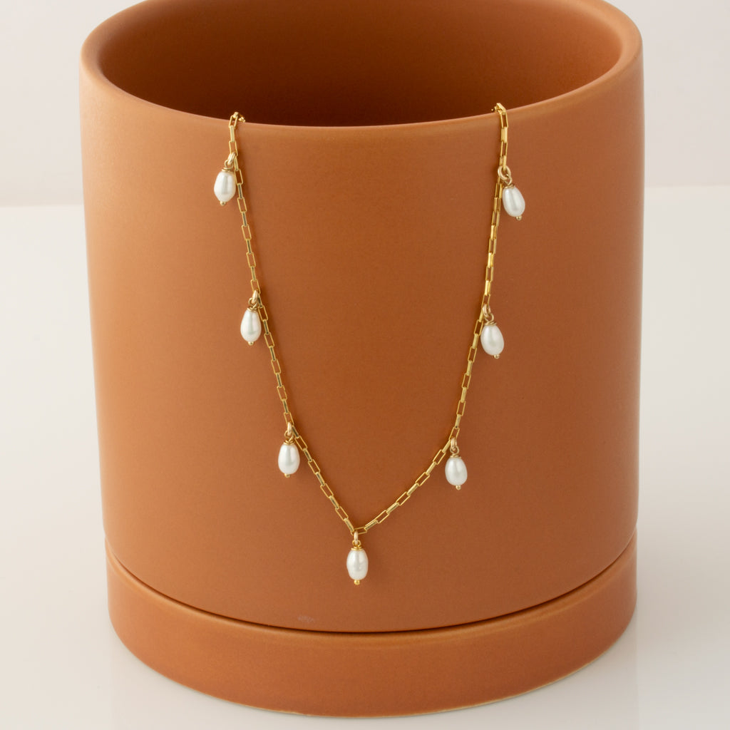 Pearl Dew Drops Necklace