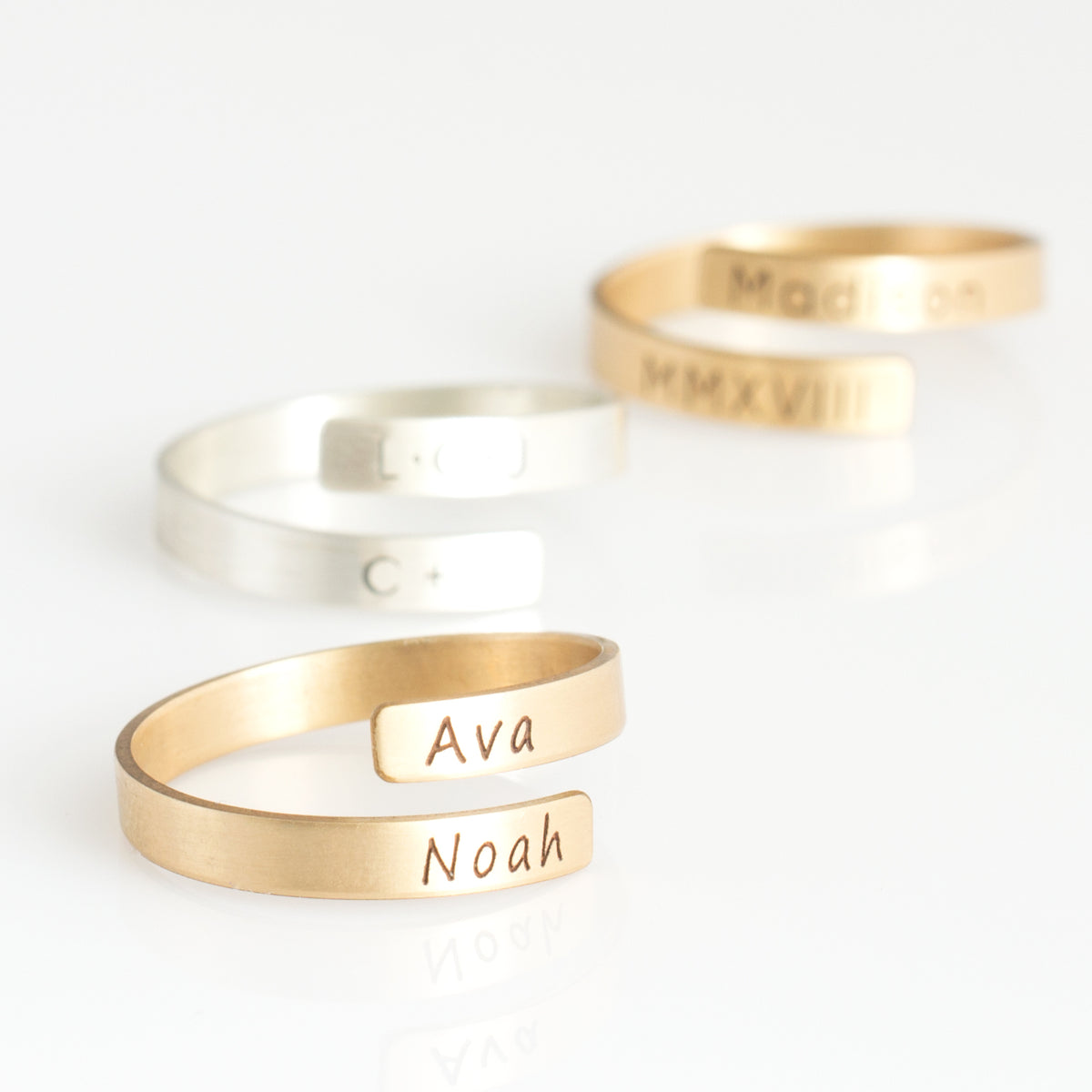 Personalized Spiral Ring
