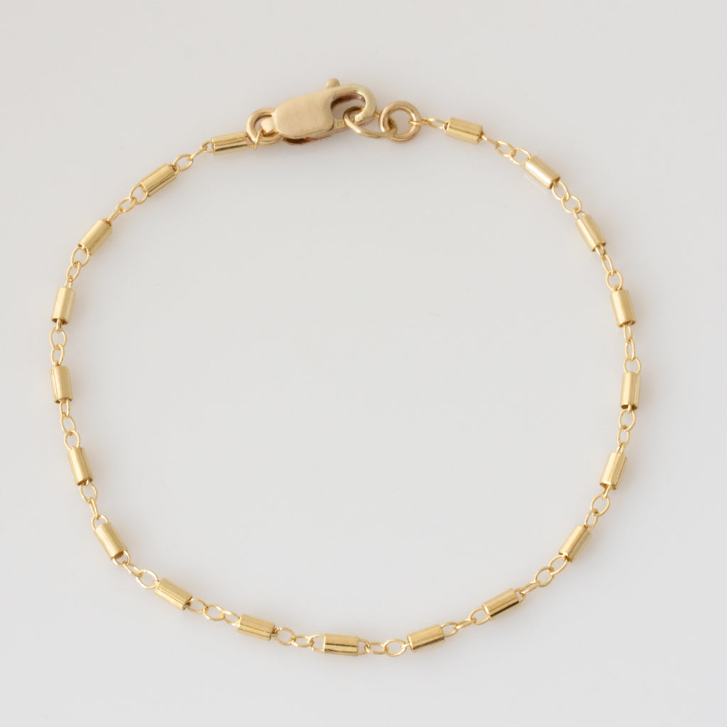 Tube Chain Bracelet